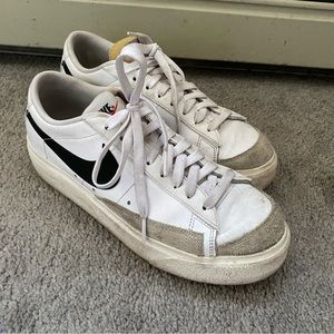 Low rise Nike Blazer Platform